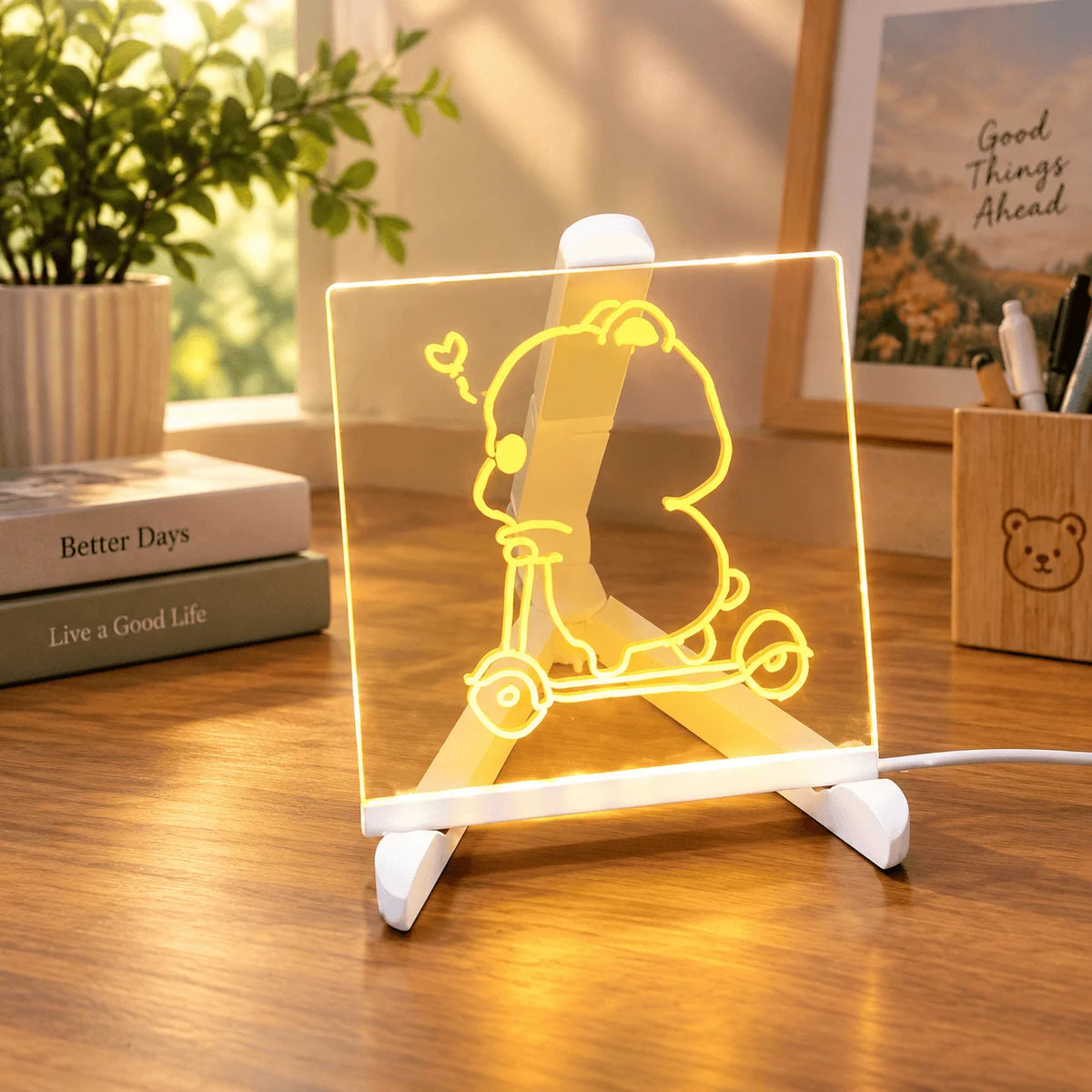LED Message Board with 7 Pens