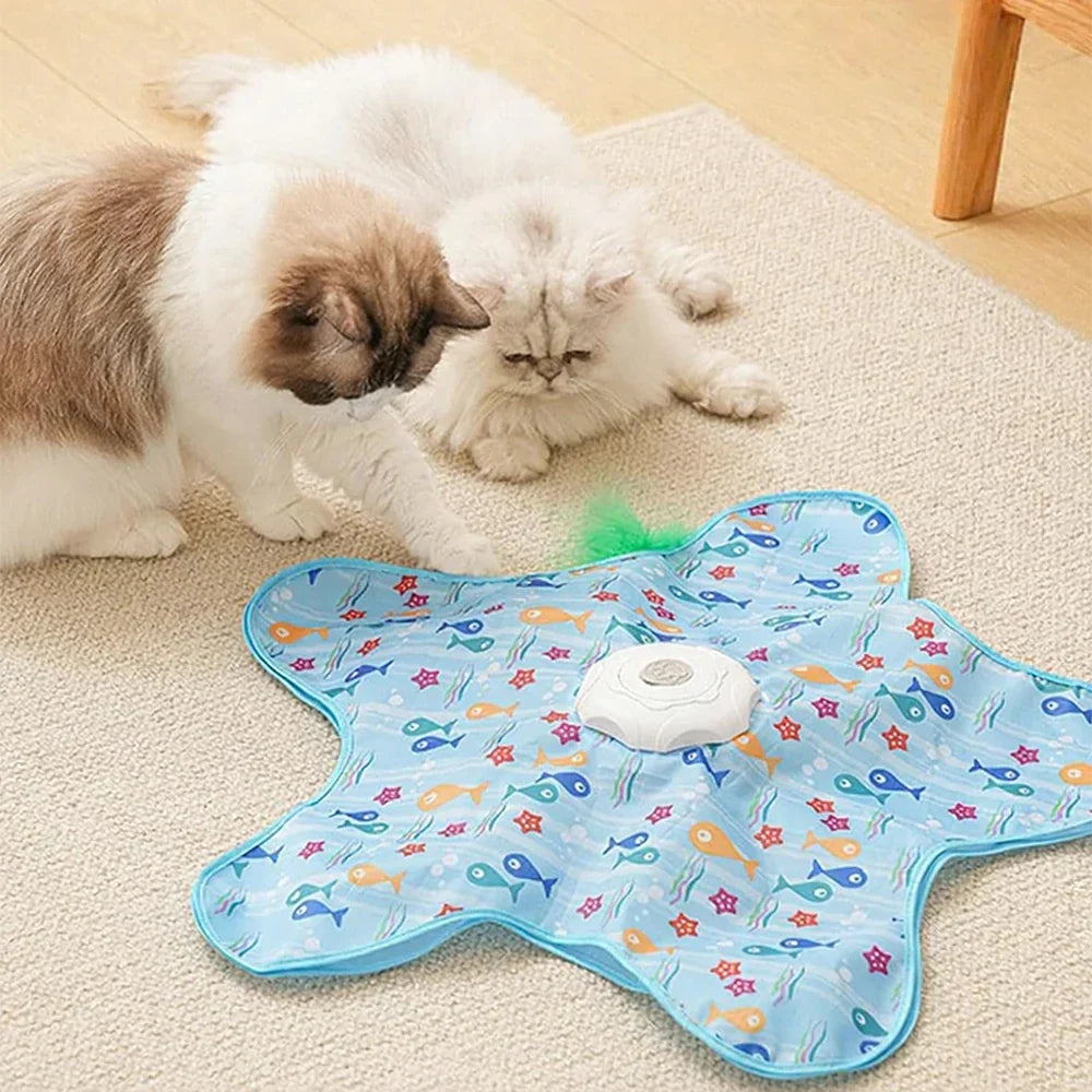 Flashing Feather Cat Toy