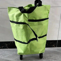 Foldable Shopping Cart with Wheels