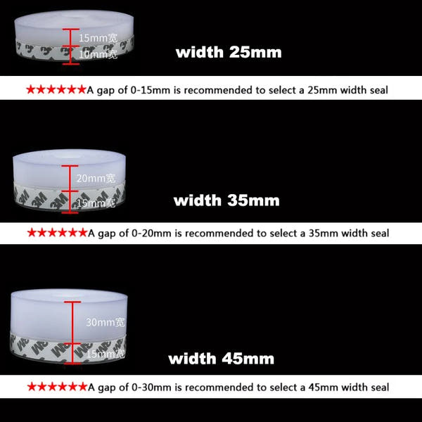 Door & Window Draft Seal Strip