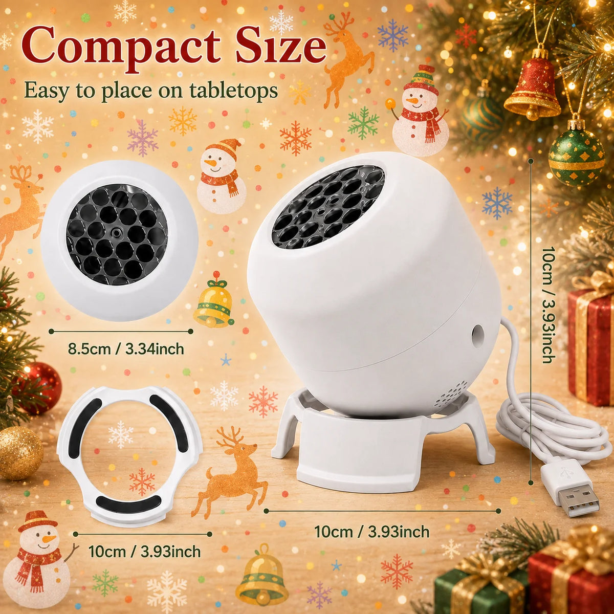 Christmas Snowflake Projector Light