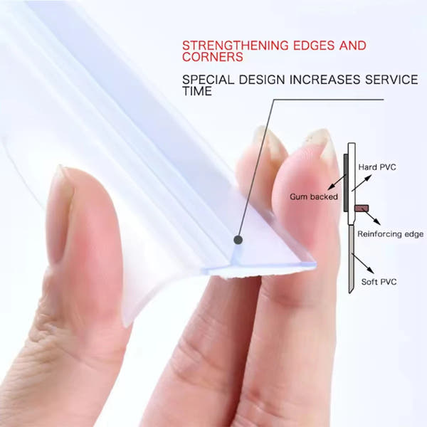 Self-Adhesive Silicone Door & Window Seal Strip