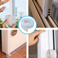 Self-Adhesive Silicone Door & Window Seal Strip