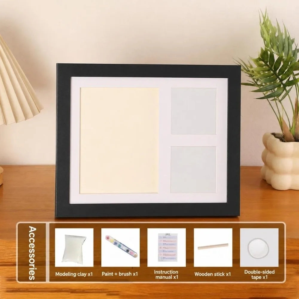 DIY Pet Paw Print Keepsake Frame