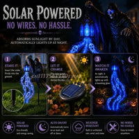 Grim Reaper Soul Harvester Yard Light