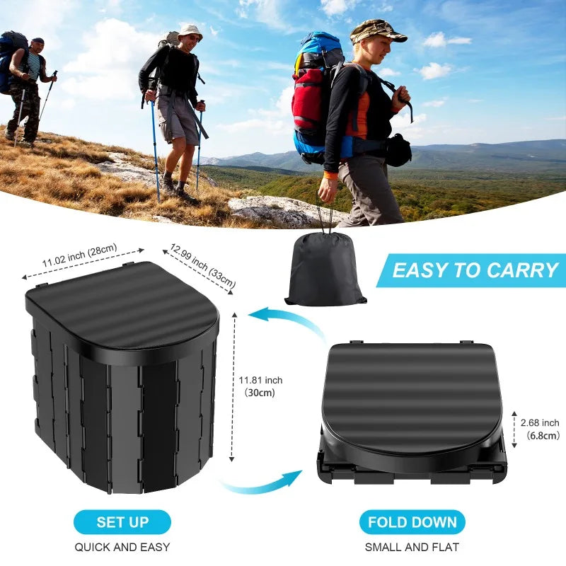 Folding Portable Car Toilet