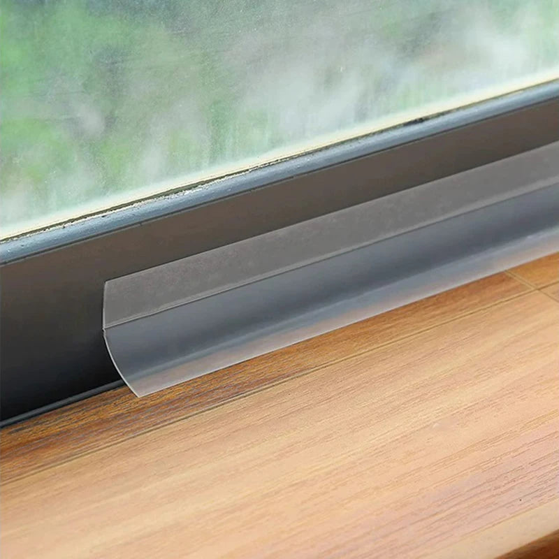 Window Door Bottom Seal Strip Door Draft Stopper Dust Noise Insulation Weatherstrip Weather Window Rubber Seal Gap Sealing Tape