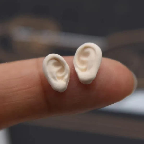 Silicone Doll Ear Mold