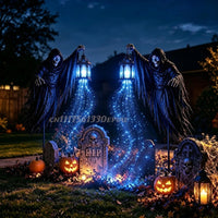 Grim Reaper Soul Harvester Yard Light