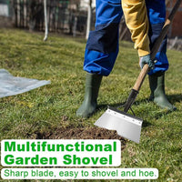 Heavy-Duty Garden Edging Shovel & Moss Scraper