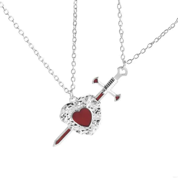 Sword & Heart Necklace
