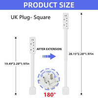 Rotating Outlet Extender with USB — Adjustable Arm