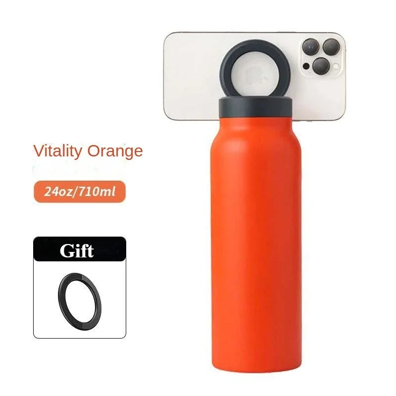 Sports Bottle + Phone Holder