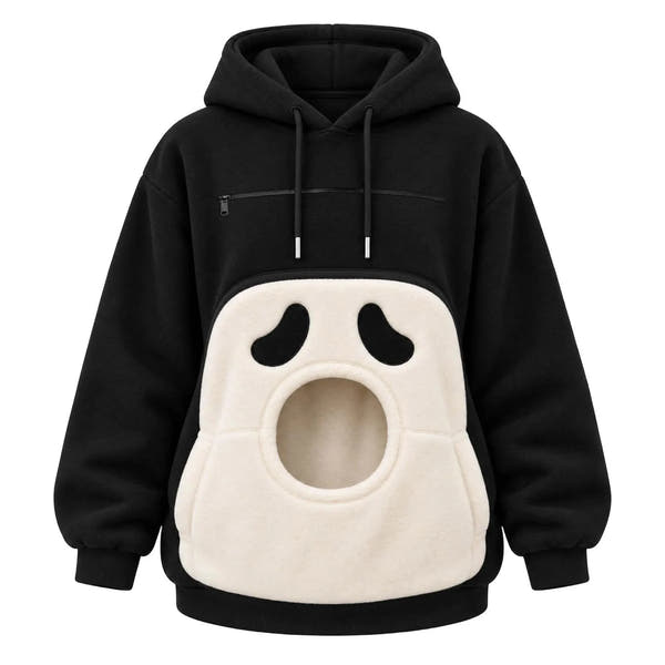 Pet Pouch Hoodie (Carry Your Cat or Dog)