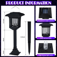 3-in-1 Solar Garden Insect Killer Light