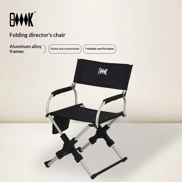 Foldable Aluminum Camping Director Chair