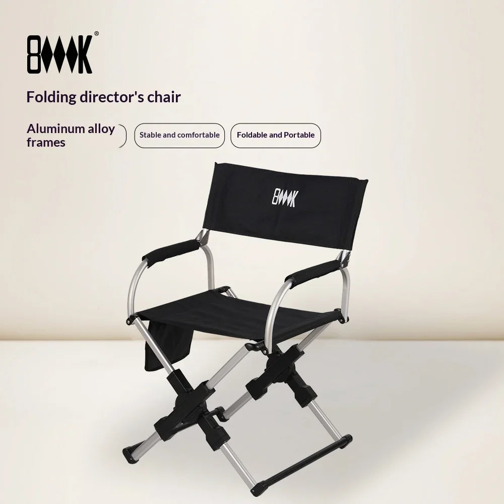 Foldable Aluminum Camping Director Chair