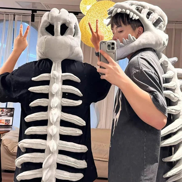 Dinosaur Skeleton Plushie