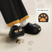 Cozy Cat Paw Slippers