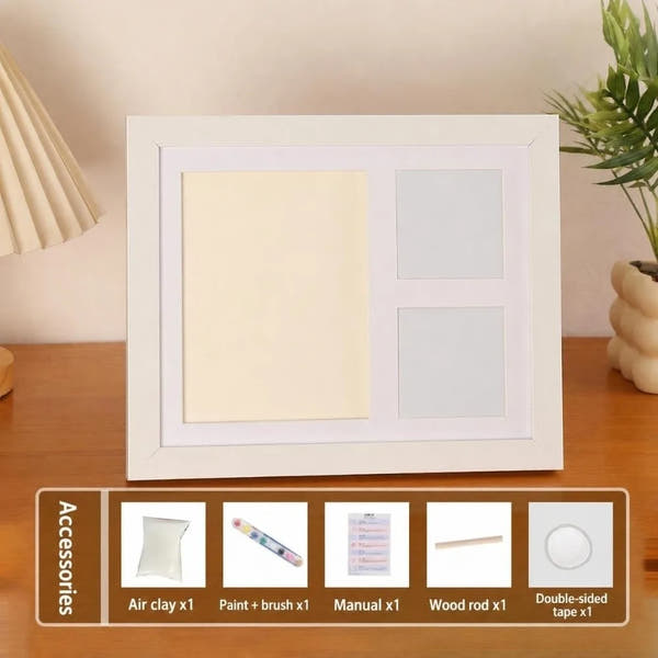DIY Pet Paw Print Keepsake Frame