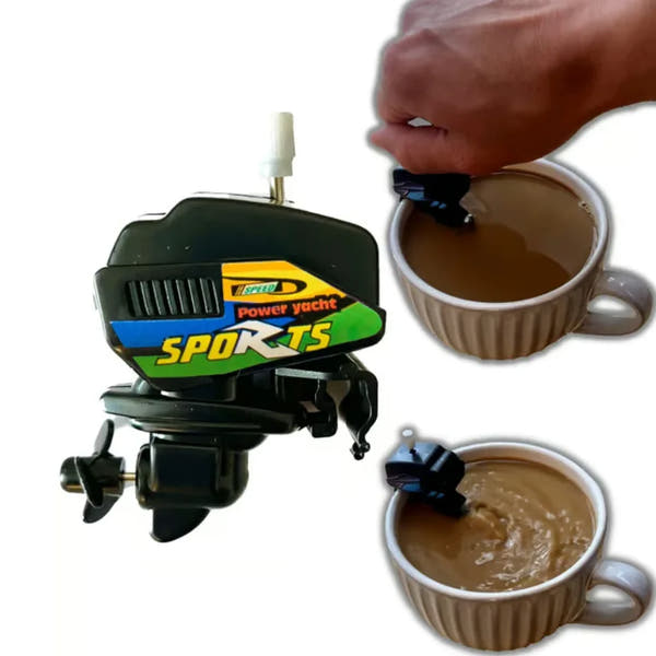 Mini Boat Motor Coffee Stirrer