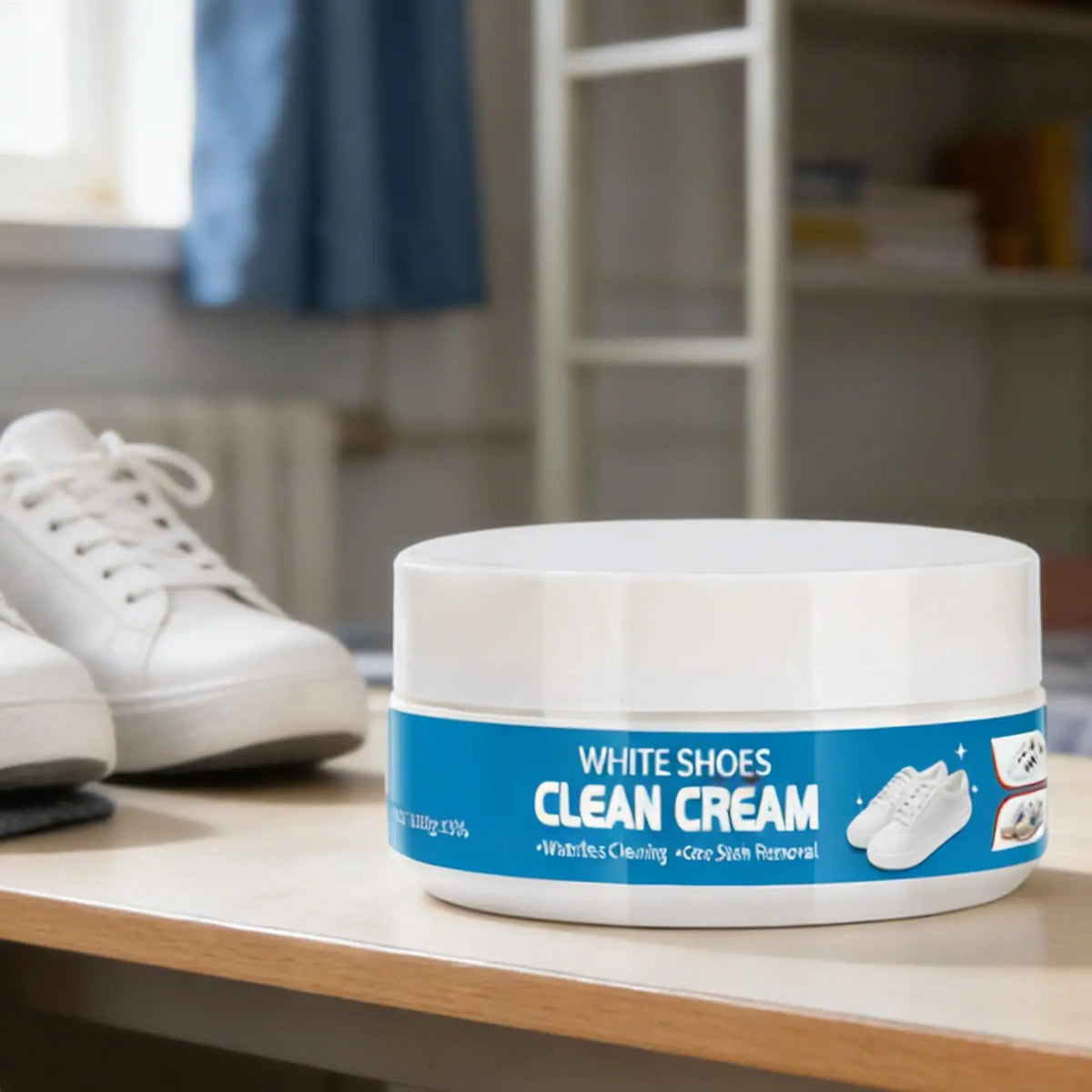 Waterless White Shoe Cleaner Cream
