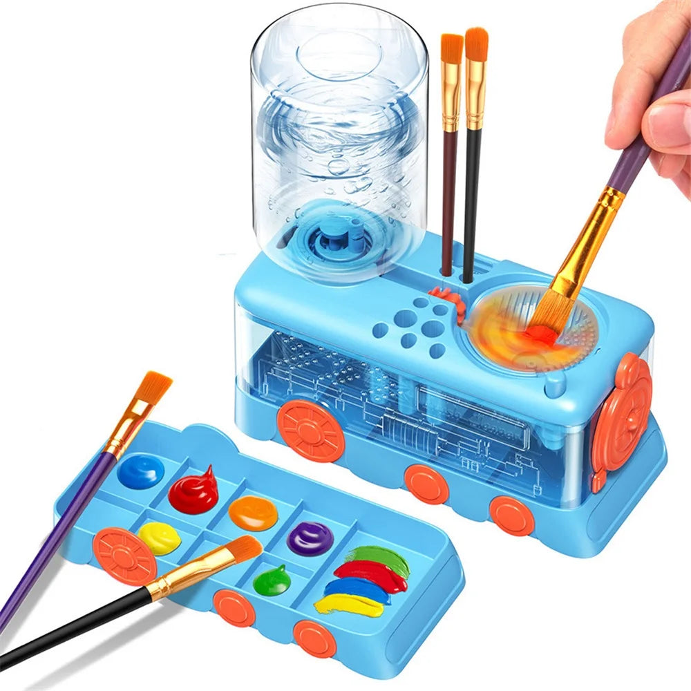 4-in-1 Paint Brush Cleaner and Organizer