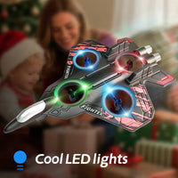 RC Foam Fighter Plane with LED Lights