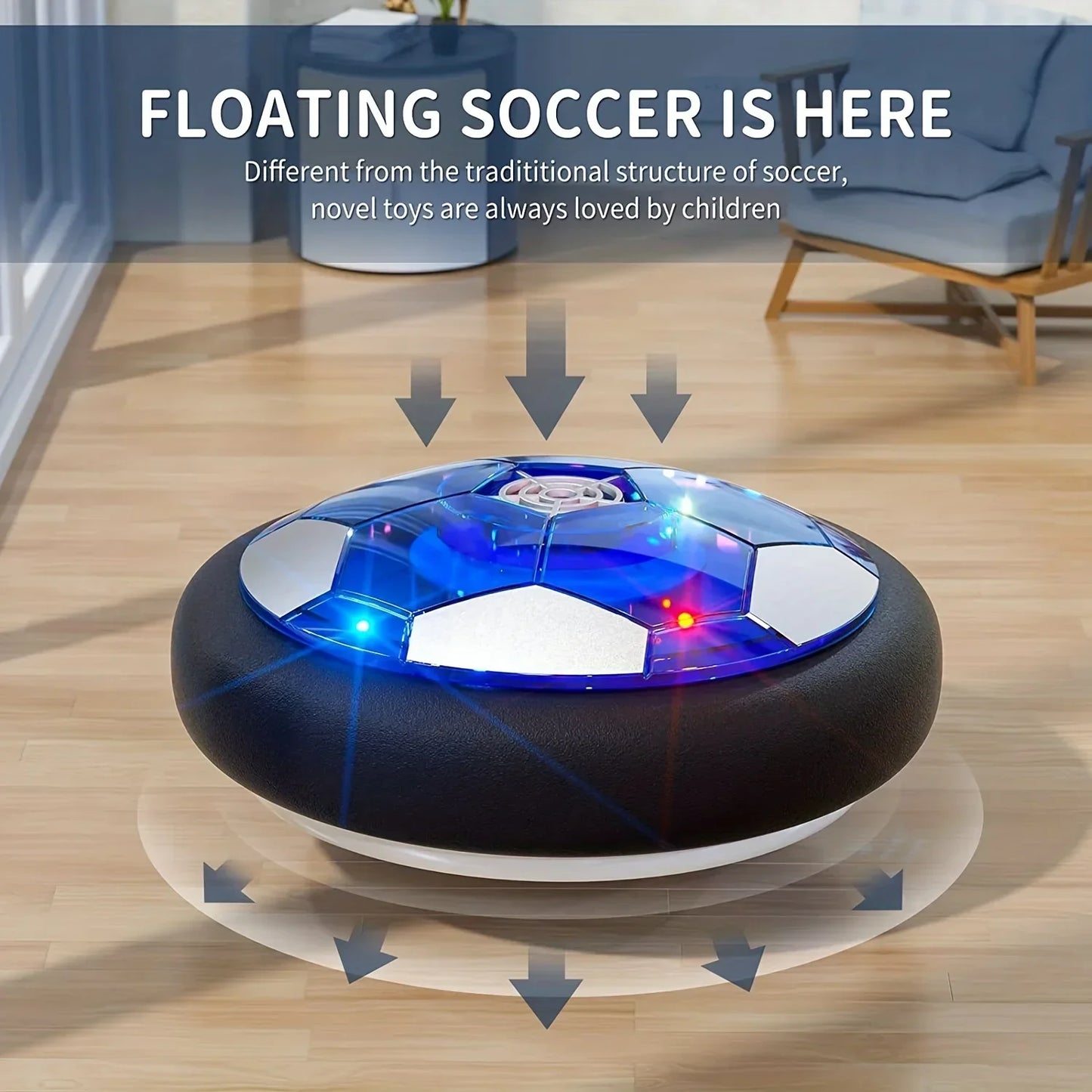 LED Hover Soccer Ball