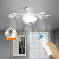 E27 Drone Ceiling Fan Light (2-in-1)