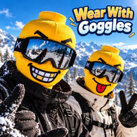 Funny Face Knit Ski Mask