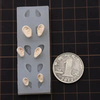 Silicone Doll Ear Mold