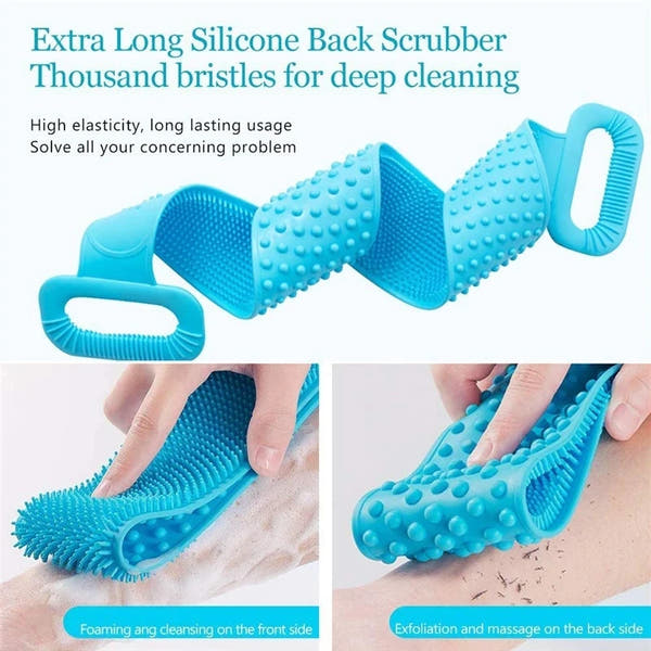 Silicone Back Scrubber and Body Brush