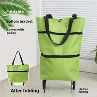 Foldable Shopping Cart with Wheels