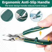 3-Piece Wide Jaw Toenail Clipper Set