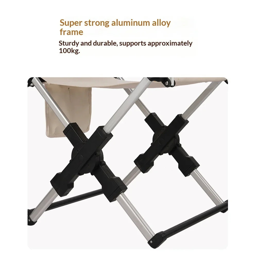Foldable Aluminum Camping Director Chair