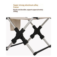 Foldable Aluminum Camping Director Chair