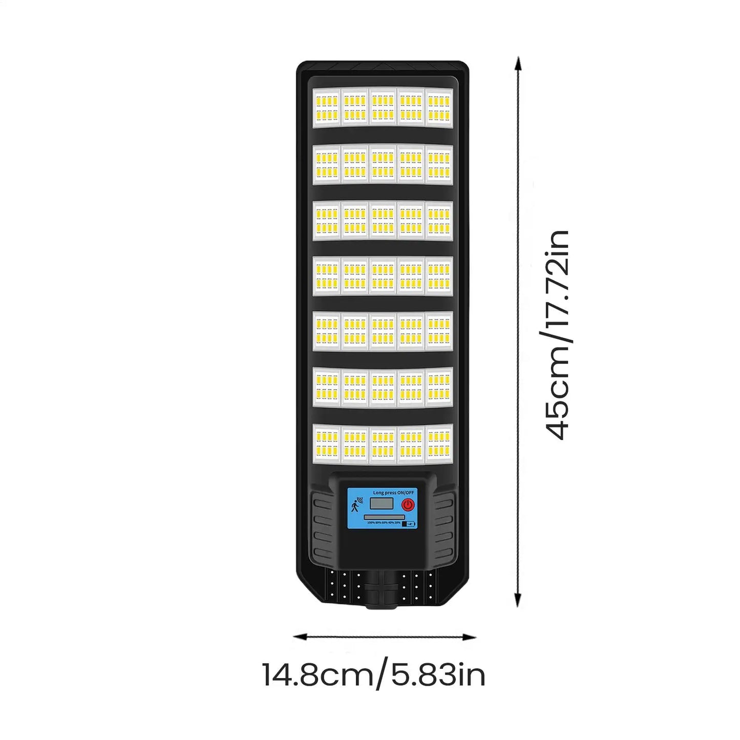 Solar Street Light with Motion Sensor & Remote