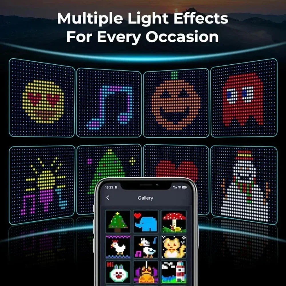 Smart LED Christmas Curtain Lights