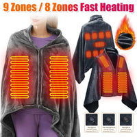 USB Heated Wearable Blanket