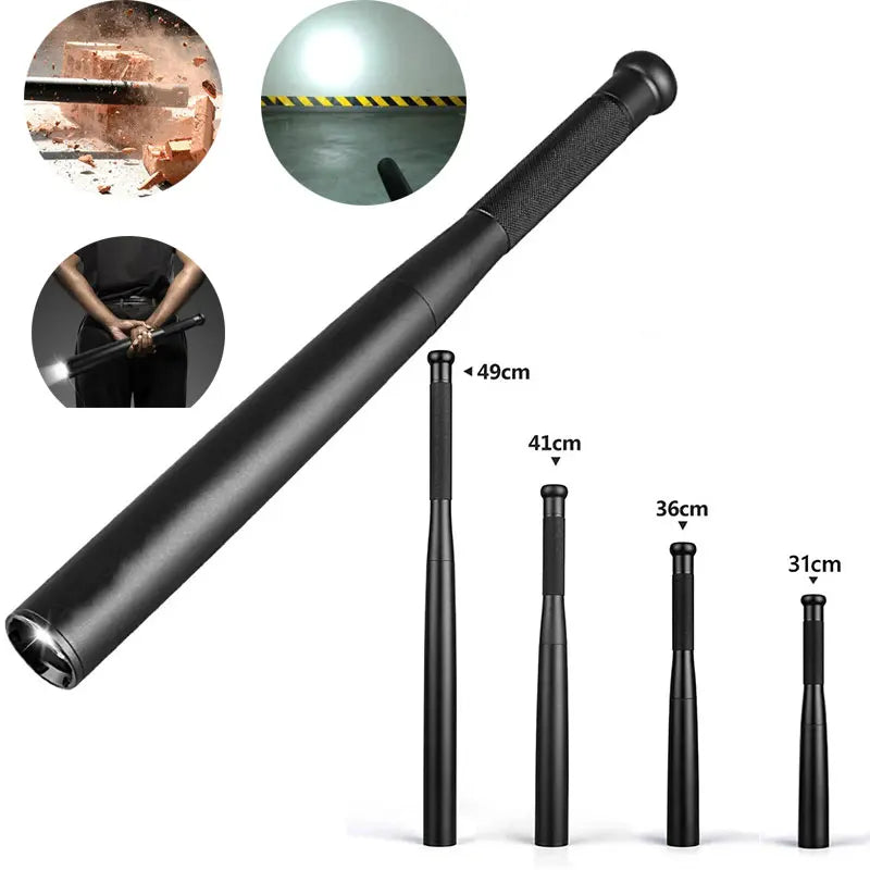 Heavy-Duty Security Flashlight Baton