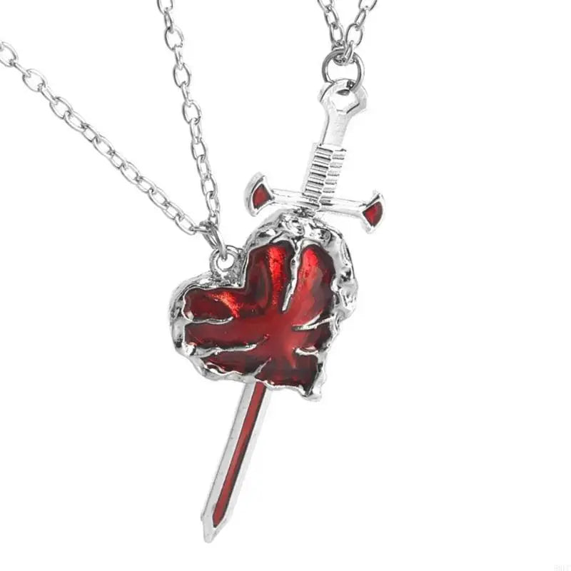 Sword & Heart Necklace
