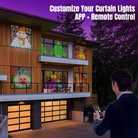 Smart LED Christmas Curtain Lights