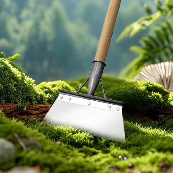 Heavy-Duty Garden Edging Shovel & Moss Scraper