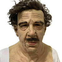Realistic Old Man Halloween Mask