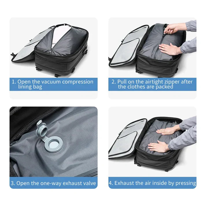 Vacuum Compression Backpack