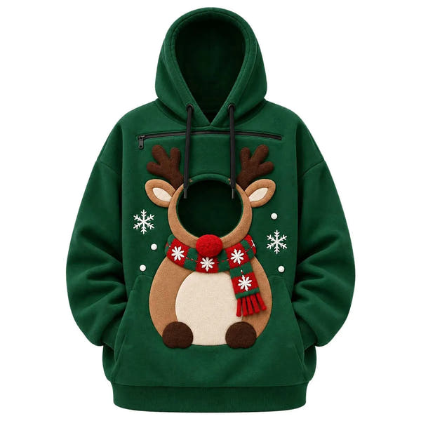 Pet Pouch Hoodie (Carry Your Cat or Dog)