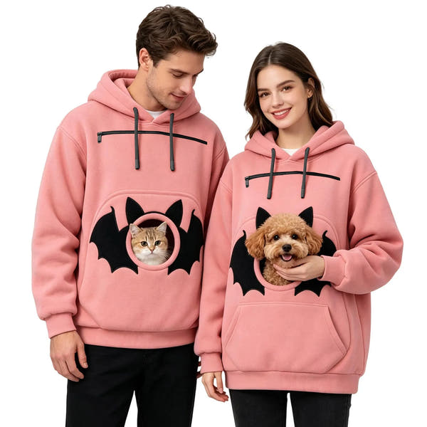 Pet Pouch Hoodie (Carry Your Cat or Dog)