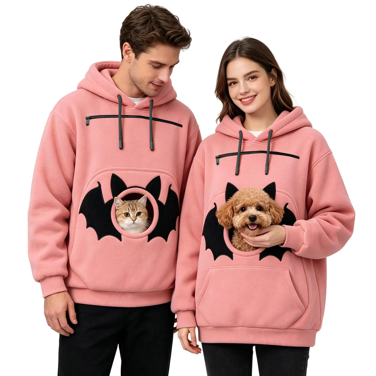 Pet Pouch Hoodie (Carry Your Cat or Dog)
