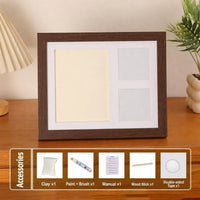 DIY Pet Paw Print Keepsake Frame